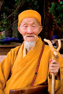 "Buddhist monk" Lijiang , Yunnan, China