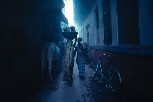 alleys of Benares image