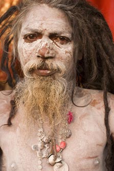 "Baba at Shivaratri festival" Varanasi, Uttar Pradesh