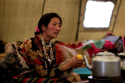 "Nomadic Inn woman" Mount Kailash Kora, Western Tibet